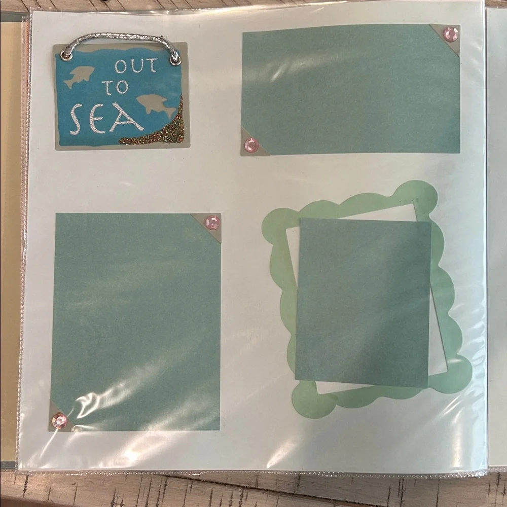 Pre Designed Memory Book Vacation Scrapbook 12 X 12 Just Insert Your Photos